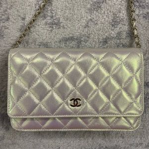 Chanel woc iridescent ivory